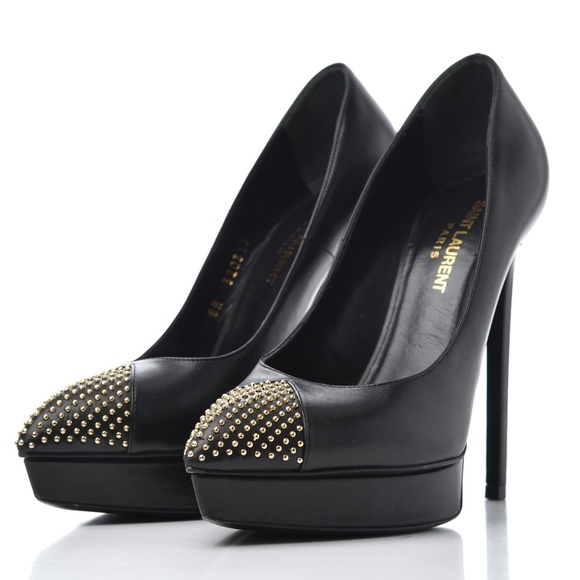 Yves Saint Laurent Women's Shoes Pump Heels 36.5 - Picture 1 of 14